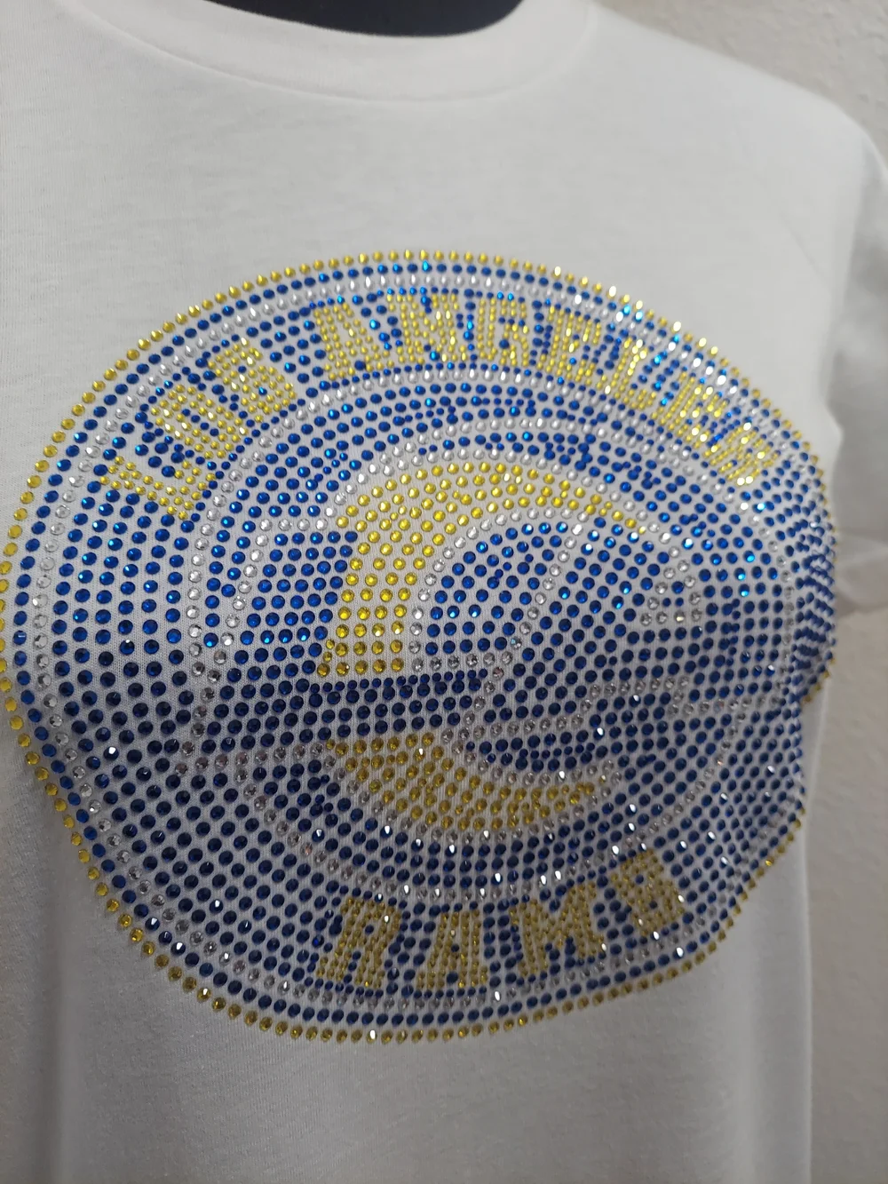 Los Angeles Rams Womens Fitted T-shirt - Picture 7 of 7